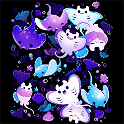 可憐なアイボリー くじ Wチャンス賞 落書きTシャツ Archived shirts from Qwertee | Day of the Shirt