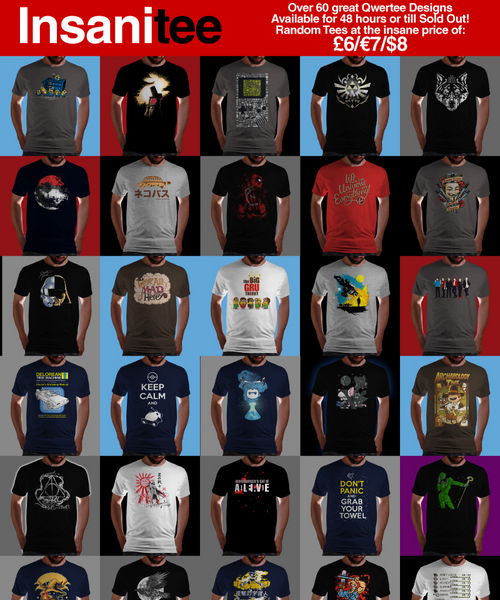 Qwertee : Limited Edition Cheap Daily T Shirts | Gone in 24 Hours | T ...