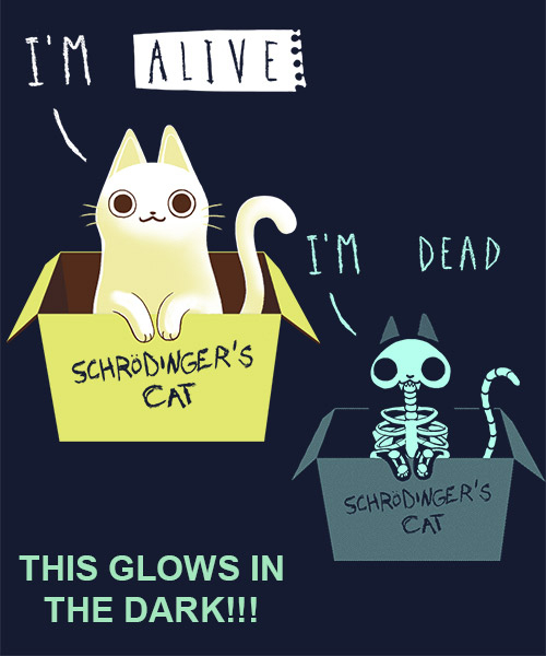 schrödinger's cat shirt