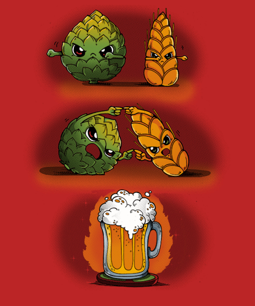 beer fusion t shirt