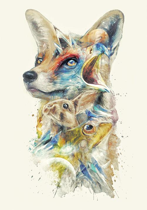qwertee fox