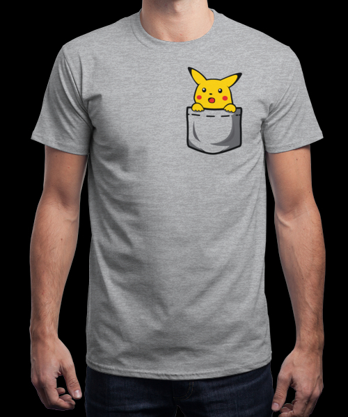 pikachu pocket shirt