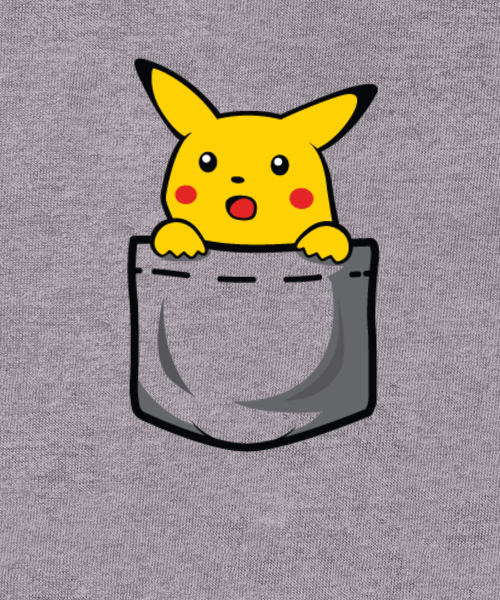 pikachu pocket shirt