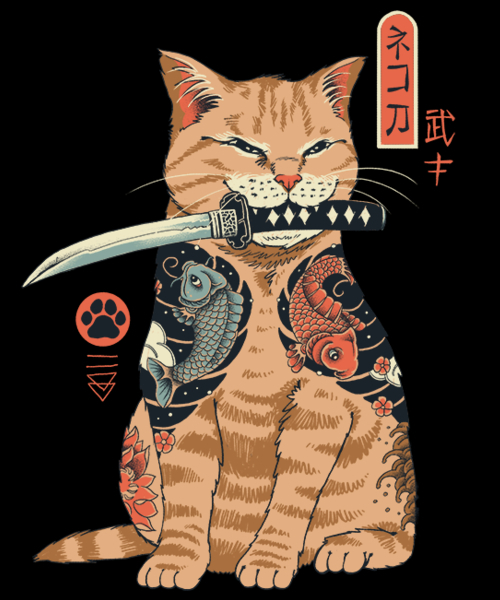 qwertee cat