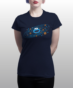 Monster Cookies T-Shirt Blue Women ~  Merchandise T-Shirts