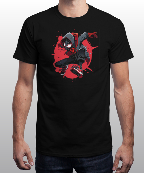 Qwertee MILES T Shirt Limited Edition Cheap Daily T Shirts