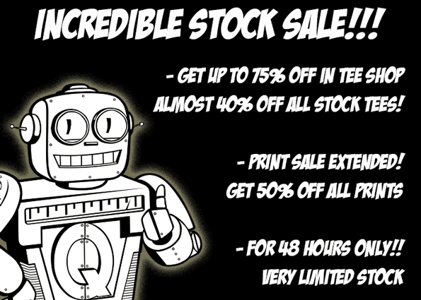 Shop sale