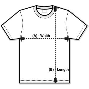 t shirt measurements